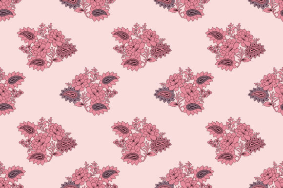 Download Seamless Floral Textile Pattern Design - Floral Collection