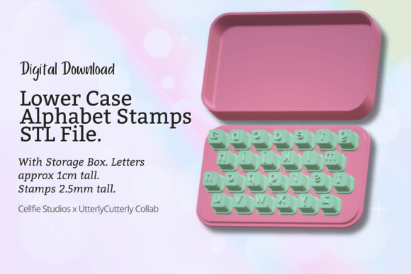 Download Alphabet Letter Stamps- Lower Case&nbsp; - Stamp Collection