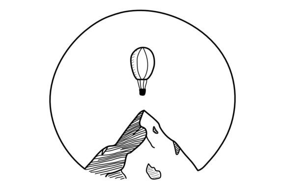 Download Mountain Scape Procreate Brush Stamp - Stamp Collection