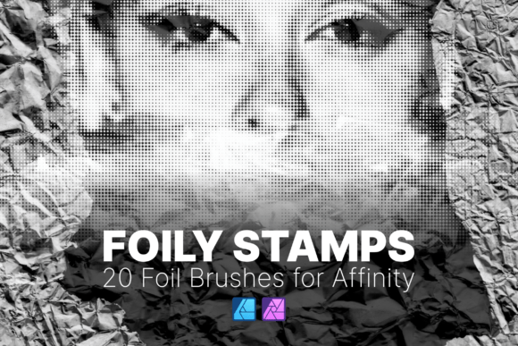 Download Foily Stamps - Affinity Brush Pack AD AP - Stamp Collection