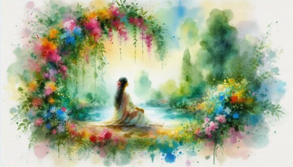 Download Vivid Watercolor River - Premium Bundle
