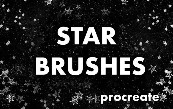 Download Star Stamp Brushes - Procreate - Stamp Collection