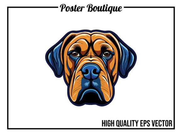Download Mastiff Graphic Vector EPS - Mastiff Collection