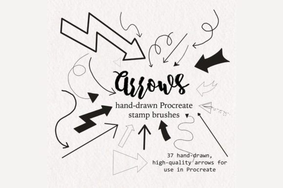 Download Arrow Procreate Brush Stamps - Stamp Collection