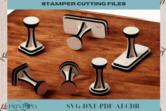 Download Stamp Design SVG Laser Cut Files 072 - Stamp Collection