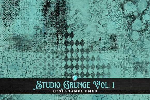 Download Studio Grunge Digi Stamps Vol. 1 - Stamp Collection