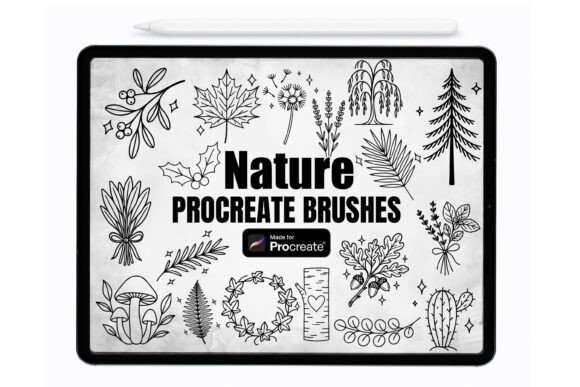 Download Nature Procreate Brushes | Stamps - Stamp Collection
