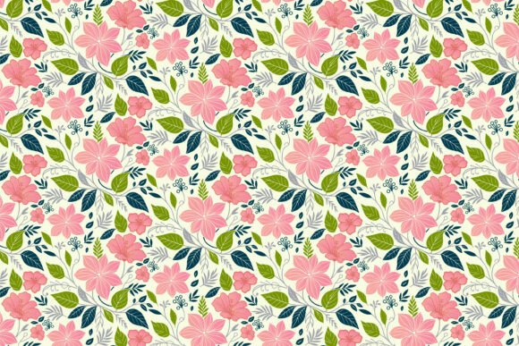 Download Floral Fabric Print for Table Linen - Floral Collection