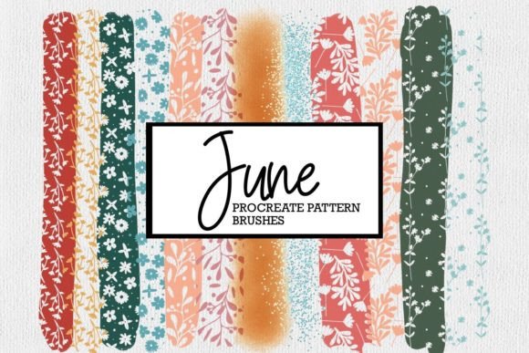 Download Floral Procreate Brushes | June Flower - Floral Collection